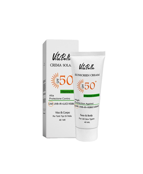 کرم ضد آفتاب spf۵۰ بی رنگ ویتابلا