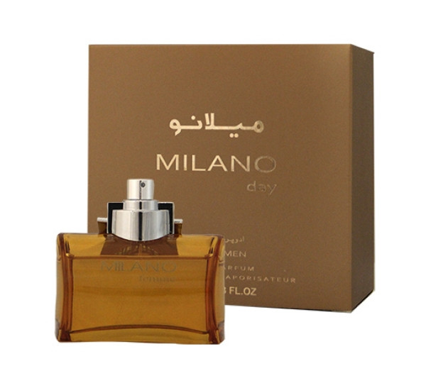 ادکلن طلایی زنانه میلانو