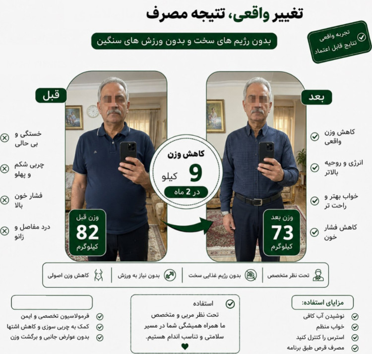 دوره لاغری۸_۱۰ کیلو در ۳۰ روز_ قرص SP(اسپیرولینا)_Vip